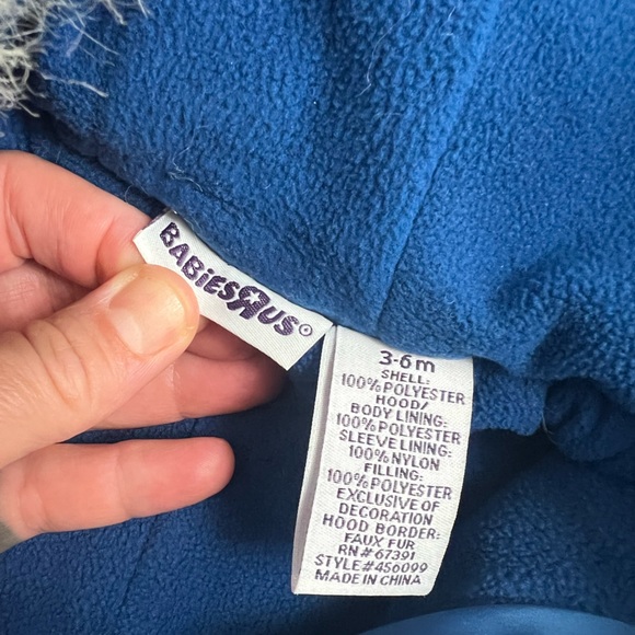 Babies r us vintage snowsuit size 3-6 months - Picture 3 of 5